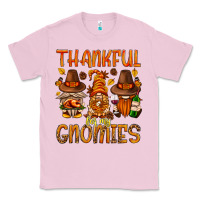 Bubblegum Pink thankful for my gnomies Classic Tee - NancyCooperArtShop