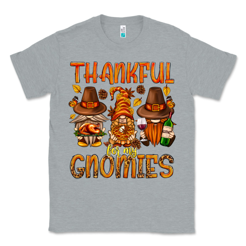 Thankful For My Gnomies Classic Tee by NancyCooperArtShop | Teevron