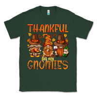Sports Green thankful for my gnomies Classic Tee - NancyCooperArtShop