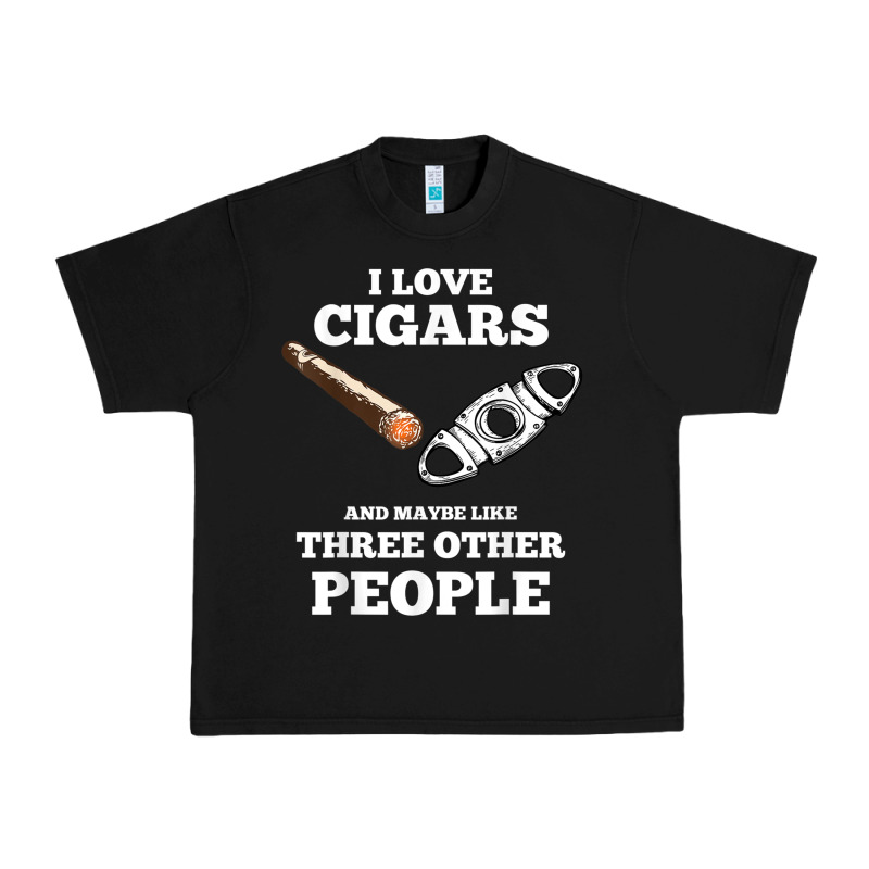 Funny Cigar Accessories Gift Set Cigar Lover Smokers Party Urban Heavy Tee by minhPixels | Teevron