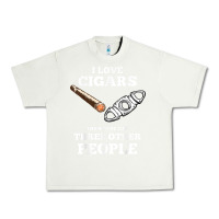 Pistachio Funny Cigar Accessories Gift Set Cigar Lover Smokers Party Urban Heavy Tee - minhPixels