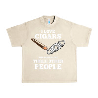 Sandshell Funny Cigar Accessories Gift Set Cigar Lover Smokers Party Urban Heavy Tee - minhPixels