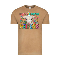 Vintage Camel Happy Easter Heifers Easter Day Vintage Tee - HowdyJamesFarm