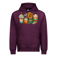 Mauve Wine rodeo coffee cups Urban Hoodie - AdoDesignShop