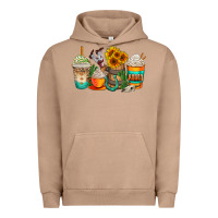 Pigment Burro rodeo coffee cups Urban Hoodie - AdoDesignShop