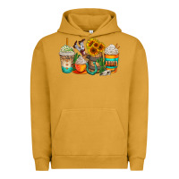 Pigment Peanut Butter rodeo coffee cups Urban Hoodie - AdoDesignShop