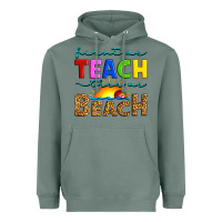 Sage first we teach then we beach Heavyweight Hoodie - Artiststas