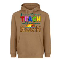 Toasted Coconut first we teach then we beach Heavyweight Hoodie - Artiststas