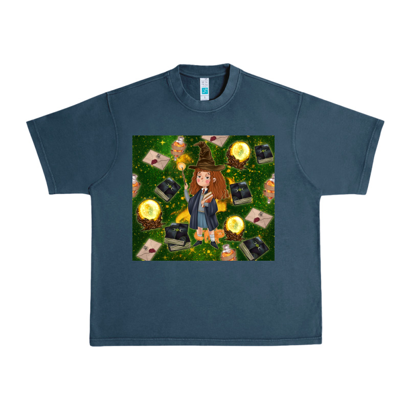 Wizard Girl With Magic Urban Heavy Tee by TumblerDesignByShophia | Teevron