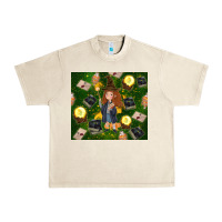 Sandshell wizard girl with magic Urban Heavy Tee - TumblerDesignByShophia