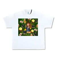 White wizard girl with magic Urban Heavy Tee - TumblerDesignByShophia