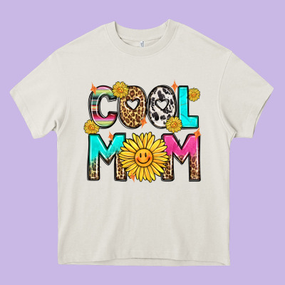 Cool Mom Heavy Core Tee Designed By Lillyallendesigns