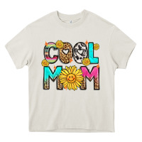 Cream cool mom Heavy Core Tee - LillyAllenDesigns