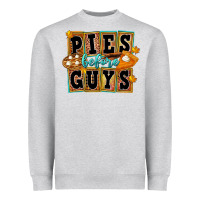 Heather Grey pies before guys Heavyweight Sweatshirt - FaDigitalArtStudio