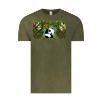 Vintage Olive cute panda Vintage Tee - TumblerDesignByShophia