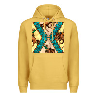 Antique Gold native american aztec seamless pattern 6 Premium Hoodie - BundleAndBundleShop