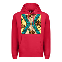 Cardinal native american aztec seamless pattern 6 Premium Hoodie - BundleAndBundleShop