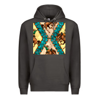 Smoke native american aztec seamless pattern 6 Premium Hoodie - BundleAndBundleShop