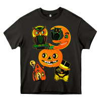 Asphalt Vintage Halloween Heavy Core Tee - minhPixels
