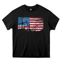 Oil Rig Worker Roughnecks Oilfield Man Gift American Heavy Core Tee | Teevron