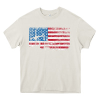 Cream Oil Rig Worker Roughnecks Oilfield Man Gift American Heavy Core Tee - minhPixels