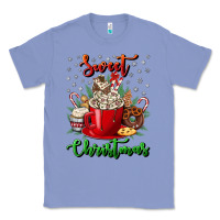 Colony Blue Sweet christmas Classic Tee - NancyCooperArtShop