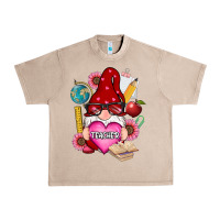 French Oak valentines day teacher gnome Urban Heavy Tee - RanaPortraitStore