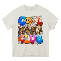 Cream cool moms club Heavy Core Tee - LillyAllenDesigns