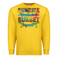 Lemon sunrise sunburn sunset repeat Premium Sweatshirt - Artiststas