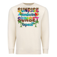 Sandshell sunrise sunburn sunset repeat Premium Sweatshirt - Artiststas