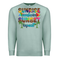 Seafoam sunrise sunburn sunset repeat Premium Sweatshirt - Artiststas