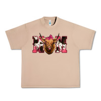 Burro Western Highland Cow mom Urban Heavy Tee - HowdyJamesFarm