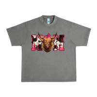 Tornado Western Highland Cow mom Urban Heavy Tee - HowdyJamesFarm