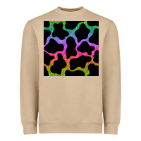 Cow Glitter Seamless Pattern Heavyweight Sweatshirt | Teevron