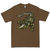 Cacao alligator Premium Tee - BarkalooDesign