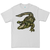 Dove Grey alligator Premium Tee - BarkalooDesign