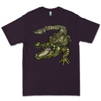 Plum alligator Premium Tee - BarkalooDesign
