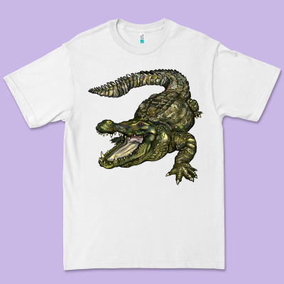 Alligator Premium Tee Designed By Barkaloodesign