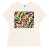 Bone Easter Quail Egg And Daisy Ladies Tee - RanaPortraitStore