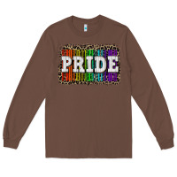 Chestnut Pride barcode Long Sleeve Tee - CowGirlArtShop