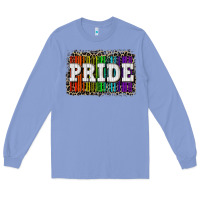 Colony Blue Pride barcode Long Sleeve Tee - CowGirlArtShop