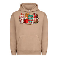 Pigment Burro baseball coffee cup Urban Hoodie - AdoDesignShop