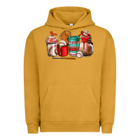 Pigment Peanut Butter baseball coffee cup Urban Hoodie - AdoDesignShop
