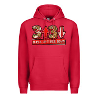 Cardinal three up three down baseball Premium Hoodie - Jasminsmagicworld