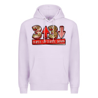 Lilac three up three down baseball Premium Hoodie - Jasminsmagicworld
