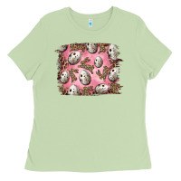 Matcha Easter Quail Eggs And Leopard Bunny Ladies Tee - RanaPortraitStore