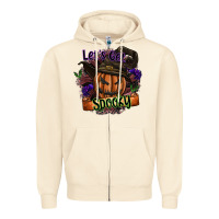 Sandshell lets get spooky Zipper Hoodie - SublimationCraftShop