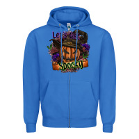 True Royal lets get spooky Zipper Hoodie - SublimationCraftShop
