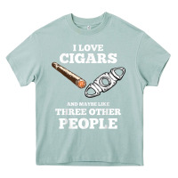 Arona Funny Cigar Accessories Gift Set Cigar Lover Smokers Party Heavy Core Tee - minhPixels