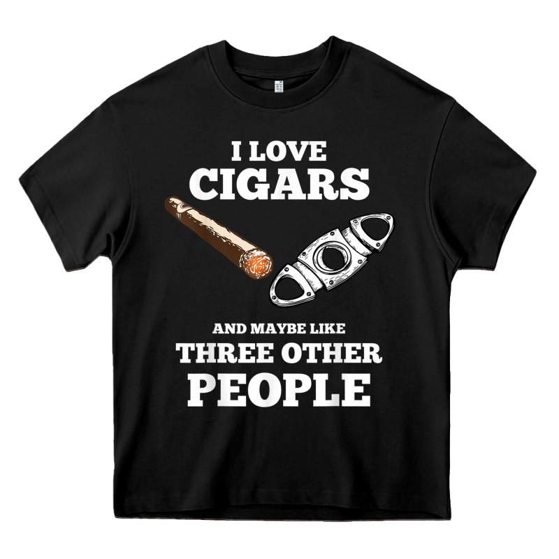 Funny Cigar Accessories Gift Set Cigar Lover Smokers Party Heavy Core Tee by minhPixels | Teevron